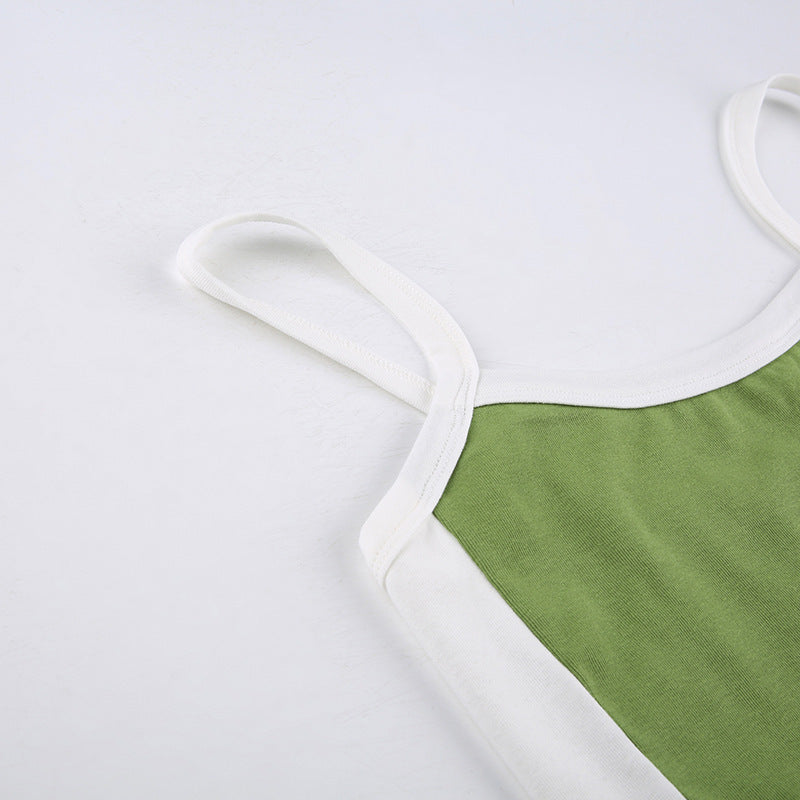 Sleeveless Knitted Crop Top
