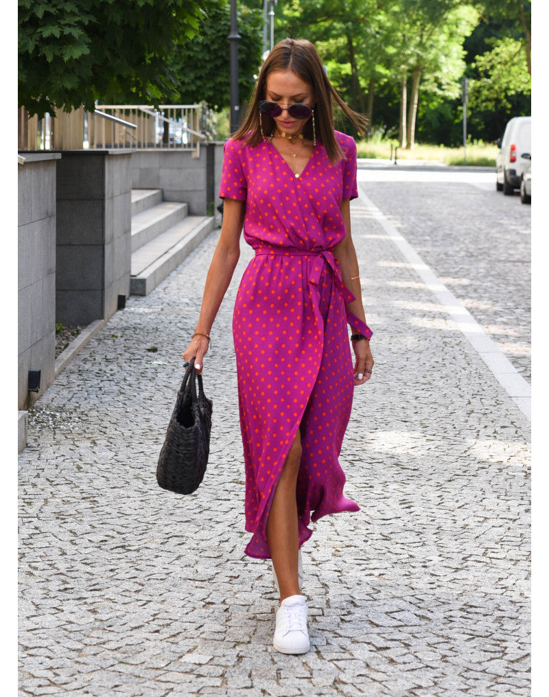 Elegant Crossover Dress