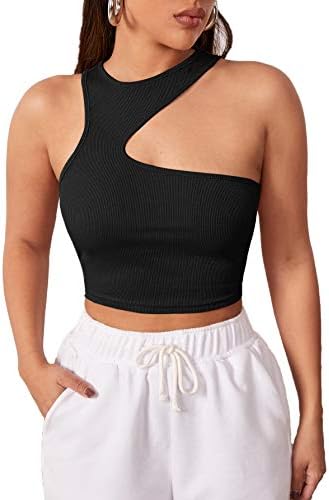 Cut Out Off-Shoulder Crop Top