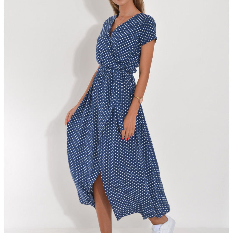 Elegant Crossover Dress