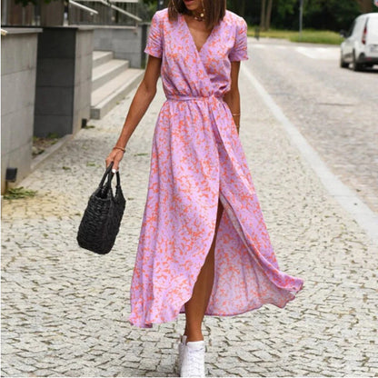 Elegant Crossover Dress