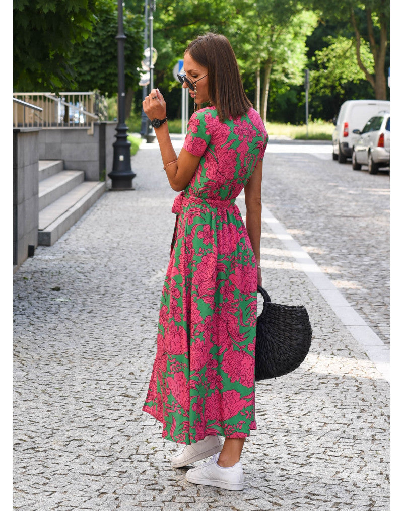 Elegant Crossover Dress