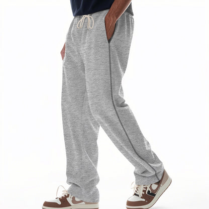 Men’s Sweatpants – Cotton Terry – Relaxed Fit – Drawstring Waist – Full Length – Pockets
