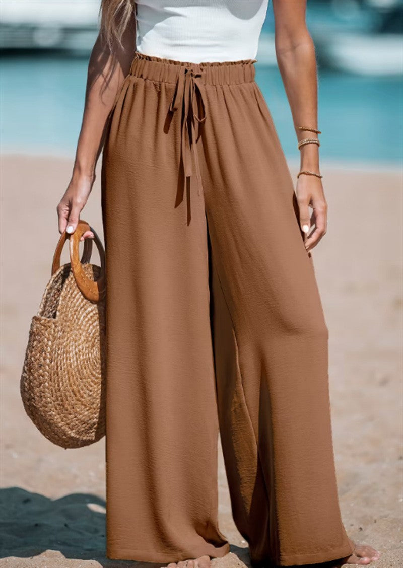Flowy Cotton Palazzo Pants
